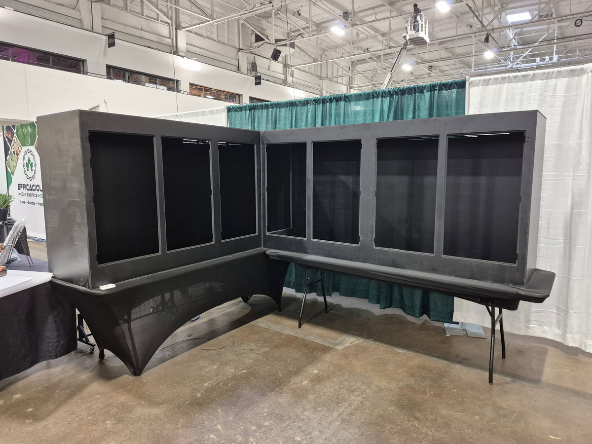 Custom Corner Reptile Enclosure — CRBE Show Special