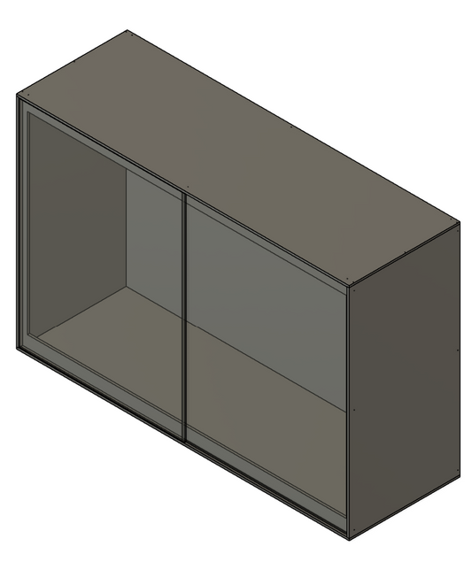 6' x 24” x Height(30",36",48")